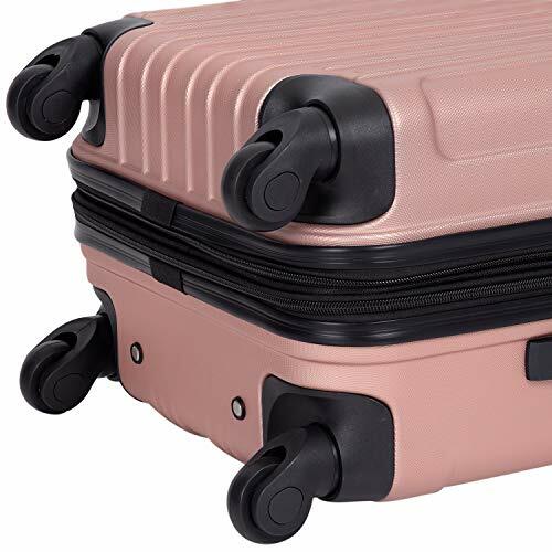 travelers club 4 piece midtown luggage set