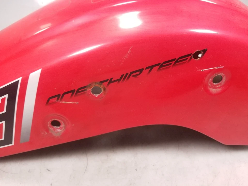 2008 Yamaha XV1900 Raider Stratoliner Rear Fender Red - Imagem 3 de 4