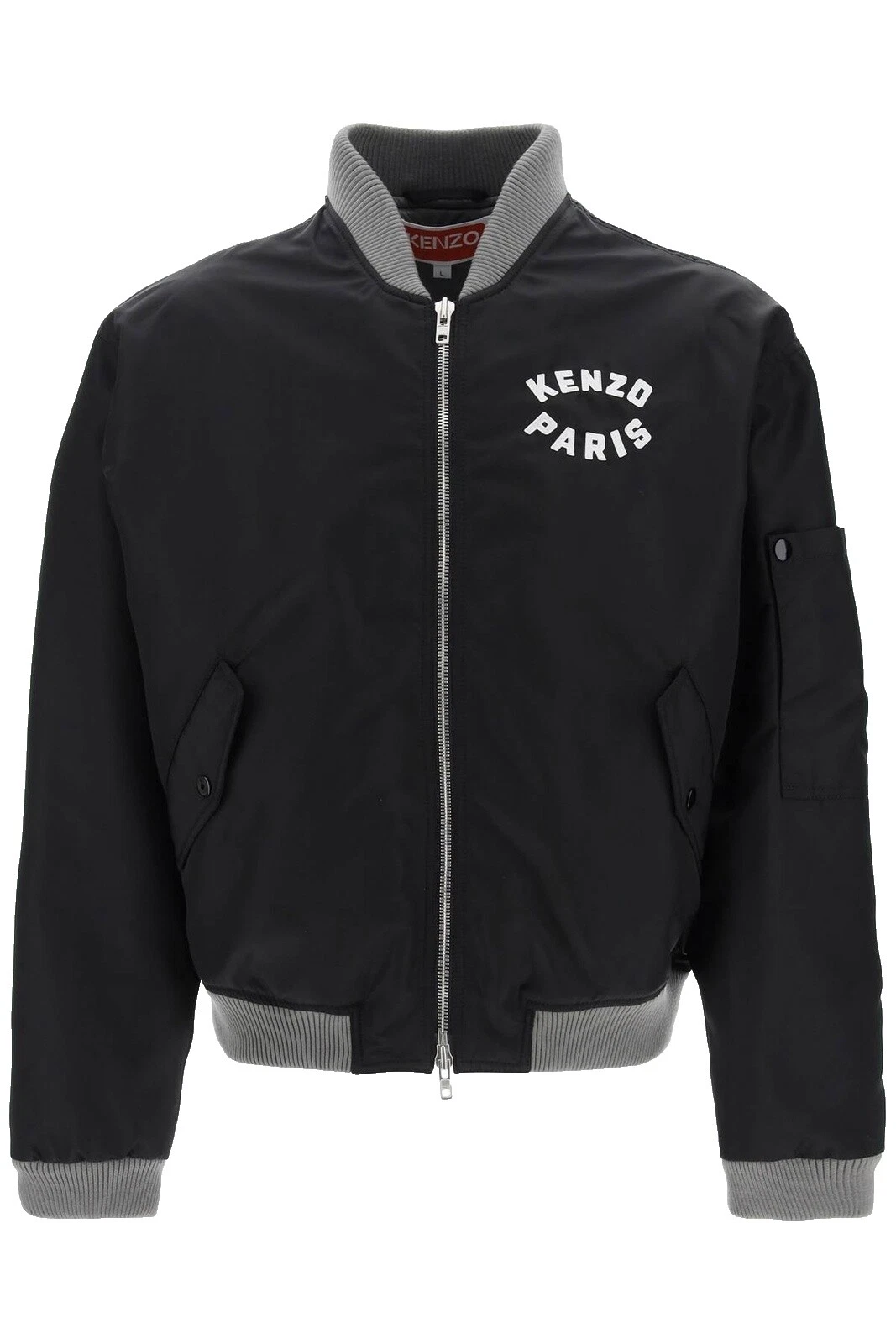 KENZO negro abrigos, chaquetas y chalecos para hombres