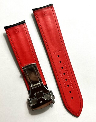 Original Hamilton 22mm PanEurop H354050 / H354150 Black Leather