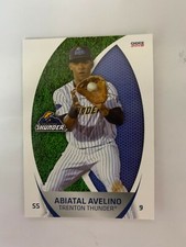 Abiatal Avelino 2018 Trenton Thunder Team Card