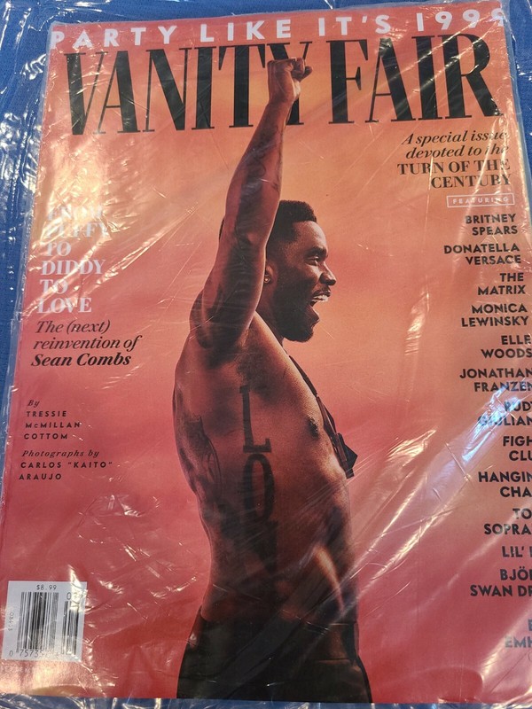 Vanity Fair magazine, September 2021, Sean Combs, New, Sealed