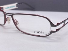 Joop Eyeglasses Frames Woman Gray Red Square Full Rim 8306 NP: 228  