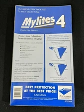 50 E. Gerber Mylites 4 Mil Mylar Current Age Comic Book Sleeves 700M4 7" X 10"