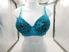 Womens Full Coverage Plus Size Comfort Minimizer Bra Wirefree Non Padded 40 D.