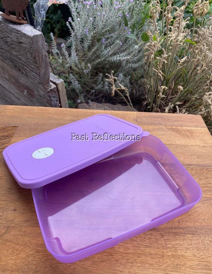 TUPPERWARE FREEZERMATES FREEZER CONTAINER 550ml LILAC PURPLE MEDIUM 1 - Image 4 of 4