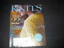 Interweave Knits Magazine Spring 2011 with 22 Fresh Knits for Breezy Days