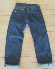 Vtg 80s Levis 501 Redline Selvedge Dark Wash Jeans Denim 28x28 actual 26x24.5 