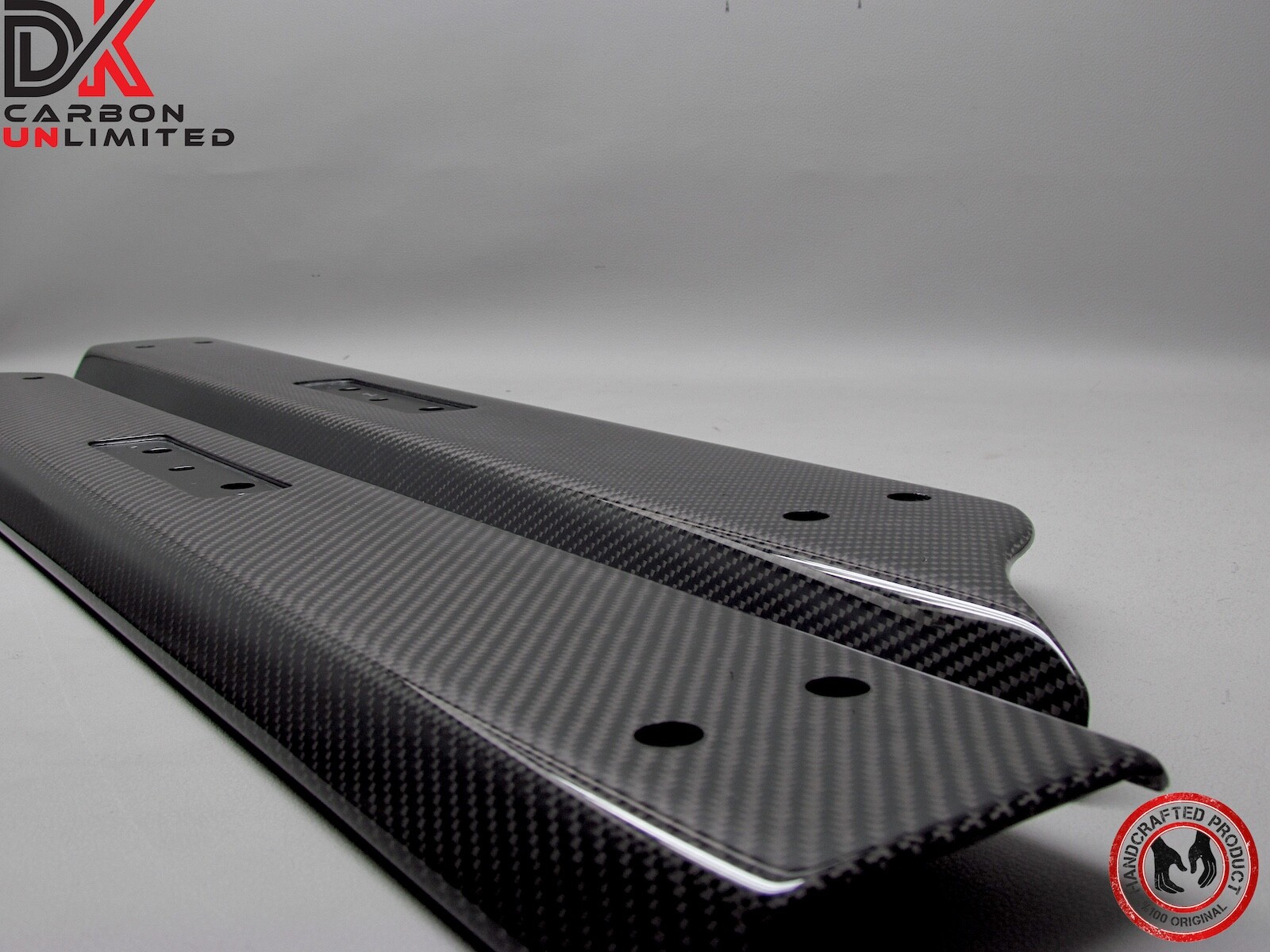 Aston Martin DBS DB9 Virage Vantage Full Replacement Carbon Door Sills Plates