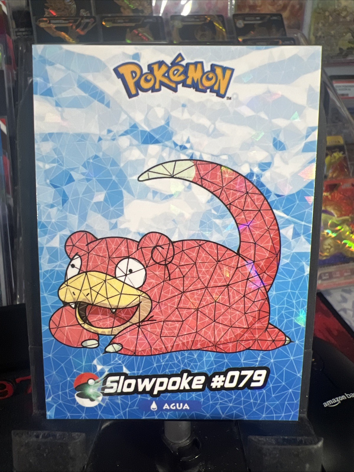 Slowpoke #79 - Cracked Ice Holo - Crystal Collection 2024 - Pokemon Card