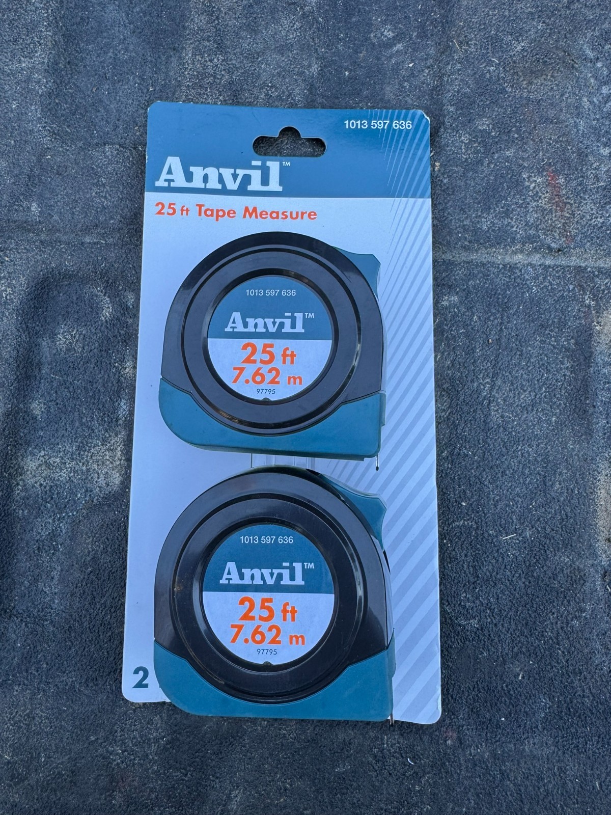 2-pack Heavy Duty Measuring Tape W Lock & Belt Clip New