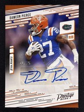 2022 Chronicles Draft Picks #PX-DPI Dameon Pierce Prestige Signatures Auto /75