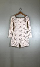 SKIMS Heart Print Fits Everybody Bodysuit NWT Ruby Heart Print Large