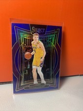 2024-25 Panini Select - Concourse Dalton Knecht #91 Blue Prizm Rookie