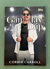 2025 Topps Baseball Corbin Carroll Game Day Drip #GD-23 Arizona Diamondbacks