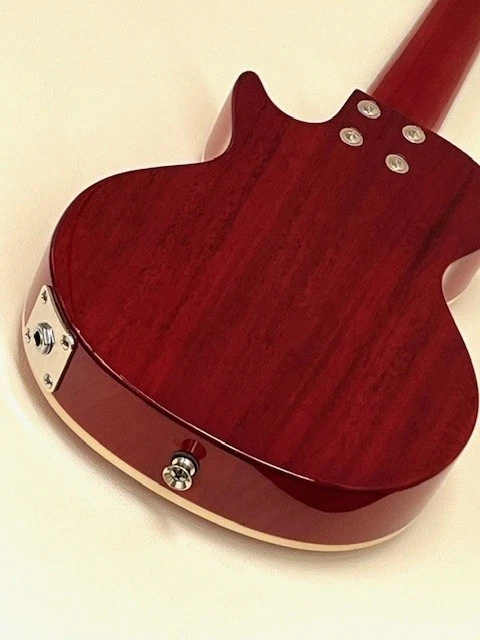 Epiphone Les Paul Acoustic Electric Ukulele Outfit Concert Heritage Cherry Safe  - Image 2 of 4