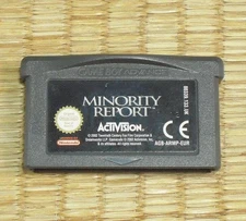 ♪Game Boy Advance Minority Report version only Japanese
