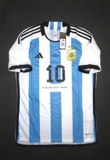 New 2022 Adidas Argentina Aeroready Authentic Lionel Messi Home Jersey HF2158