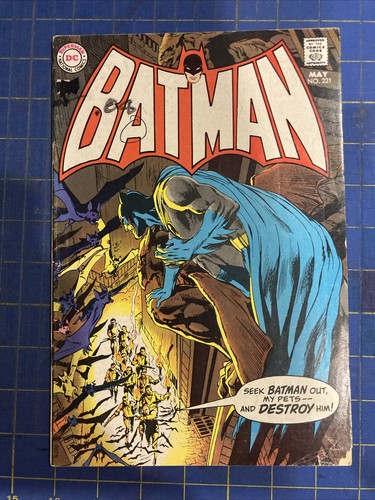 Batman 221 Batman #221 (1970 DC Comics) - Bronze Age - FN- | eBay
