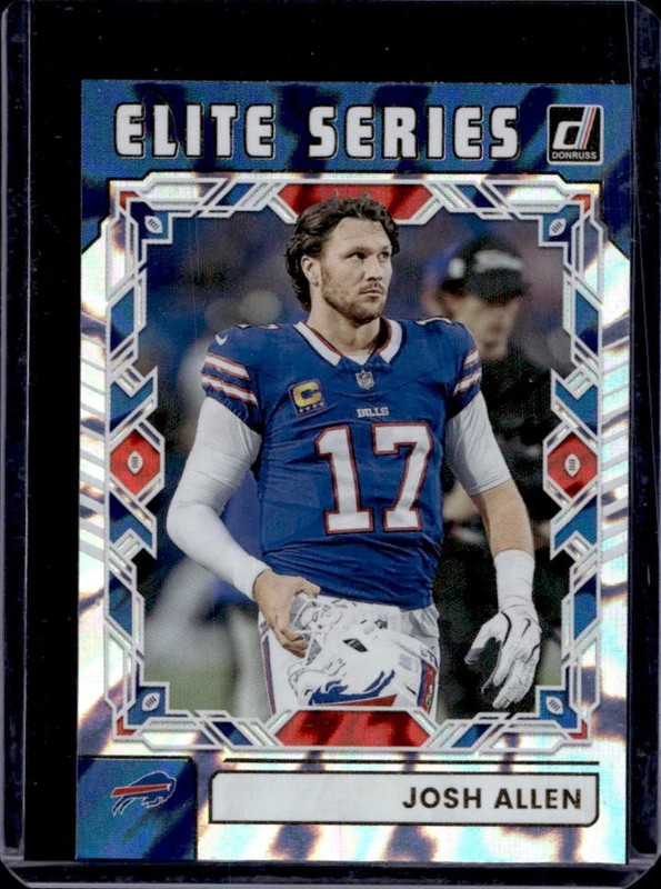 2025 Panini Donruss Josh Allen The Elite Series #TES-JAL Bills