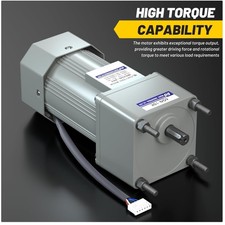 250W High Torque AC Motor + Speed Controller ...