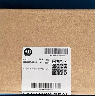 New Sealed   2080-L50E-48QBB Micro850 48 I/O EtherNet/IP Controller #nm