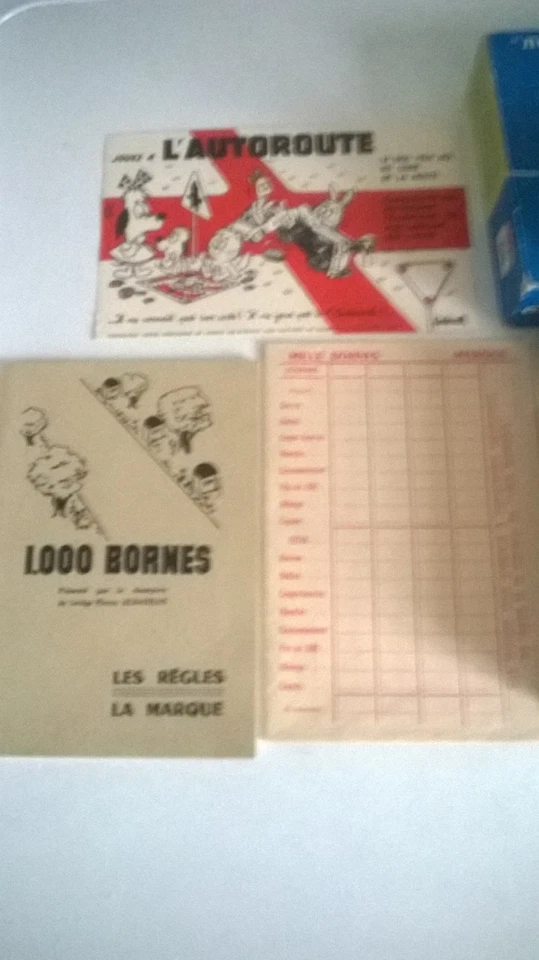 jeux de cartes ancien mille bornes 1962+ la grande pagaille edmond dujardin - Photo 3/4