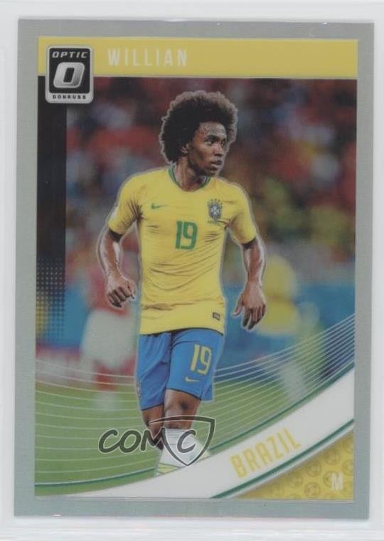 2018-19 Panini Donruss Optic Holo Prizm Willian #107 5ya