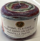 1 Shawl In A Cake ball in Mellow Muse by Lion Brand Cotton Acrylic 481yds 5.3oz