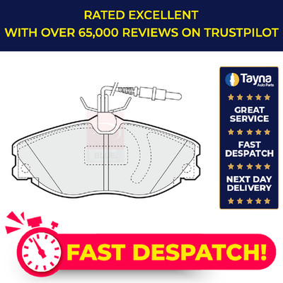 Brake Pads Set fits PEUGEOT 406 8B 2.1D Front 96 to 99 1617254180 425132 425143