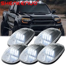 White LED Roof Cab Lights Clearance Lamps For 2003-2018 Dodge Ram 1500 2500 3500