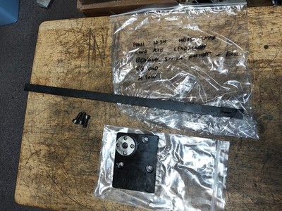 Prazi SD300 / Hobbymat MD65 Lathe Rt Support Bracket, Bearing & Support Bar H30W