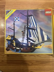 LEGO Pirates 6274 Caribbean Clipper Kit 98% Complete with Instructions and Box