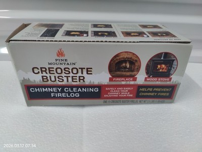 Creosote Buster Chimney Cleaning Safety Firelog 3.5Lb Log