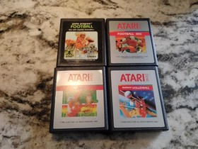 Atari 2600 Game Cartridges Lot of 16 - With Manuals - All Tested And Working 