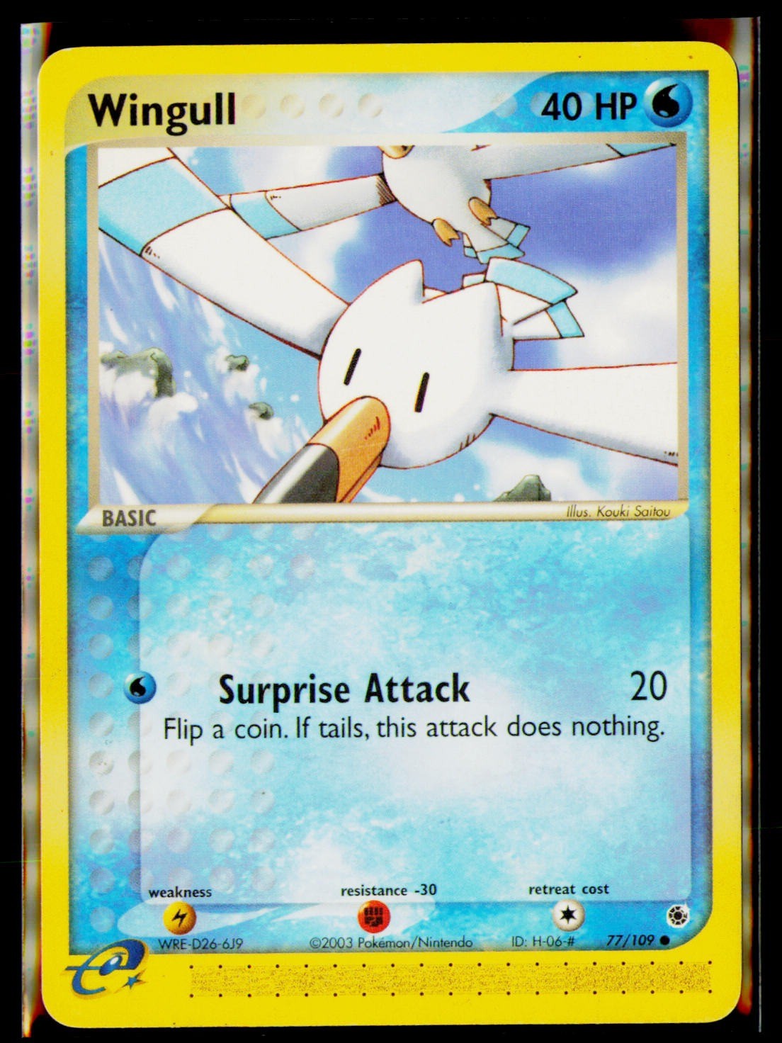 EX Ruby and Sapphire #77/109 Wingull