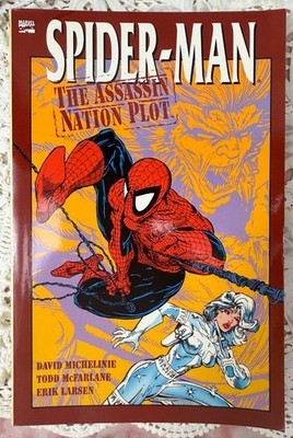 1992 Spider-Man: The Assassin Nation Plot 1st Print Marvel 1992 - McFarlane
