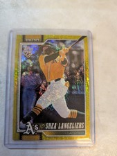 Topps 2026 Series 1 Gold Shea Langeliers #305 Serial Numbered /399 Athletics MLB