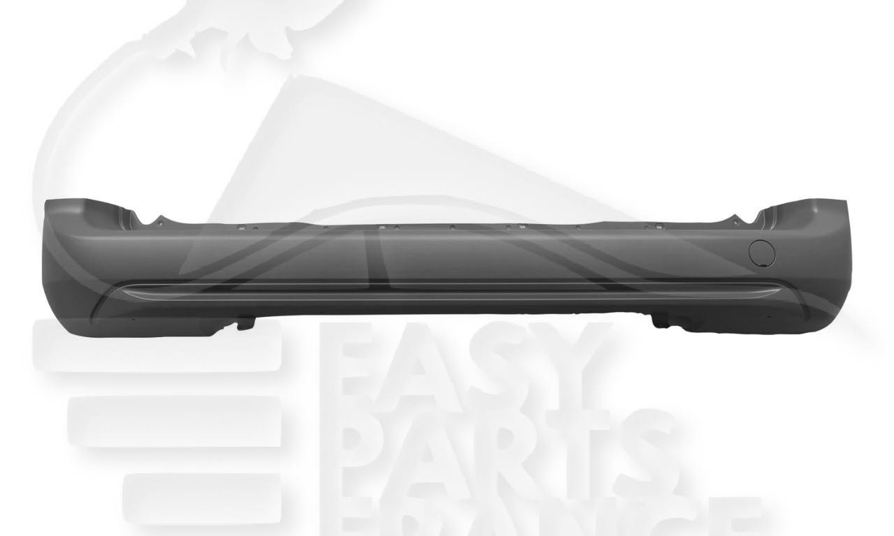 Pare-choc arrière central Fiat Doblo Van 2022 2023 pour rénovation carrosserie