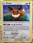 🔥2017 WHOLE FULL SWIRL Eevee 101/149 Cosmos Holo Promo Sun Base Set Pokemon👍📈