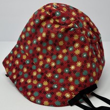 Vintage Floral Girls or Large Doll Bonnet Hat