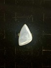 Huge Blue Chalcedony Gemstone Sterling Silver 925 Ring Size 6 Artisan Boho Chic — photo 3