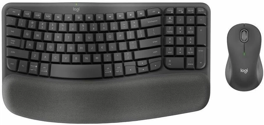 Logitech - Wave Keys MK670 Combo Ergonomic Wireless Keyboard and Mouse - Image 4 of 4