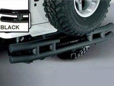 Jeep Wrangler Rugged Ridge Dual Tube Rear Bumper With Trailer Hitch