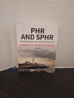 Sybex Practice Test PHR and SPHR Professional in Human Resources 2018