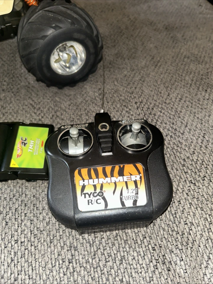 Vintage TYCO RC 27 MHz  AM General Hummer Tiger Livery Needs Charger - Image 2 of 4