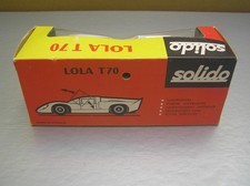Solido 175 Lola T 70 Le Mans Original Box Only made In France 1/43 scale EXC+
