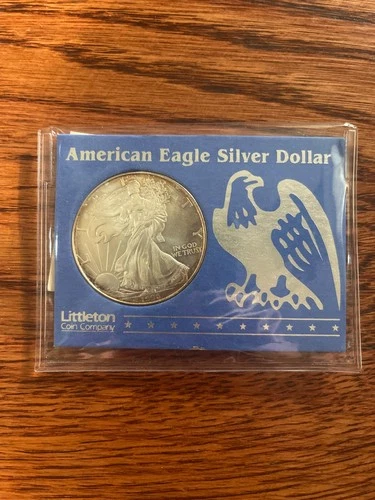 American Eagle silver dollar 1996 uncirculated Littleton