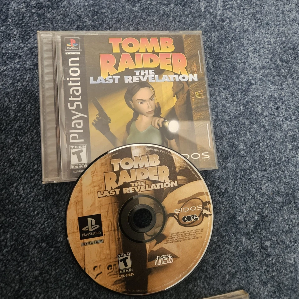 Лот из 4 игр Playstation Eidos GRAVE RAIDER I II III LAST REVOLUTION — Sony - Изображение 3 из 4