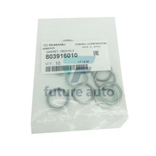 OEM 2010-2024 Subaru 16mm Oil Drain Plug Crush Washer Gasket SET of 10 803916010